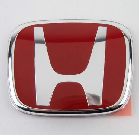 Honda OEM - Front Red Emblem - 2017-2019 Civic Type R – United Speed Racing