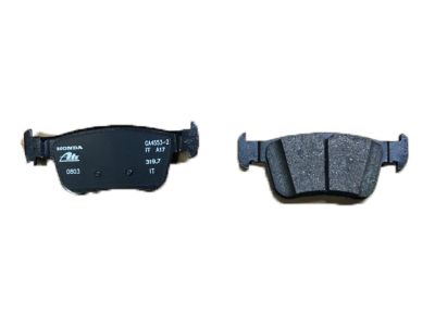 2017 honda civic rear deals brake pad replacement