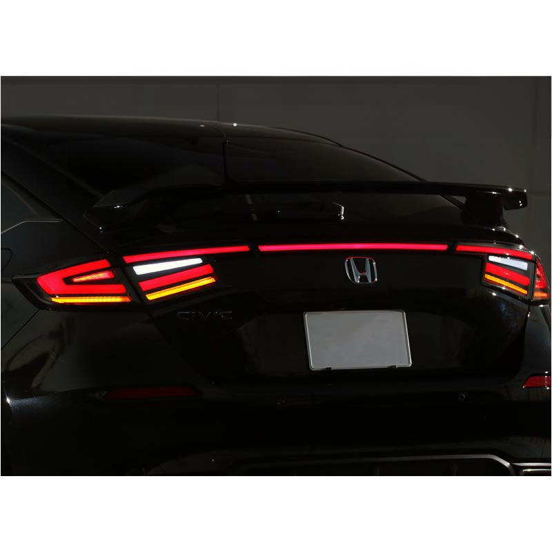 J's Racing LED Tail Lights (Red Light Bar) - 2023+ Honda Civic Type R FL5