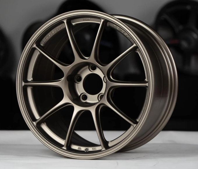 WedsSport TC105X 18x9.5 +25 5x114.3 - EJ Bronze Wheel Set - GR Corolla