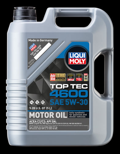 Liqui Moly Top Tec 4600 5W30 Engine Oil (5 Liter) LM20448 by Liqui Moly