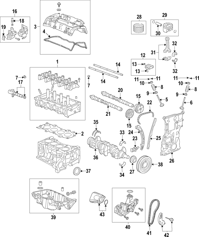 Honda OEM Intake Camshaft for 2017+ Honda Civic Type R